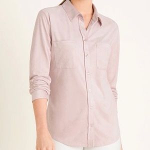 Faux EXTRA SOFT Suede shirt